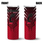 custom-cincinnati-bearcats-chevron-stripes-red-skinny-tumbler-best-selling.webp
