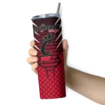 custom-cincinnati-bearcats-chevron-stripes-red-skinny-tumbler-best-selling.webp