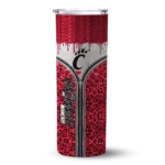 custom-cincinnati-bearcats-sparkle-drip-red-skinny-tumbler-best-selling.webp