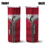 custom-cincinnati-bearcats-sparkle-drip-red-skinny-tumbler-best-selling.webp