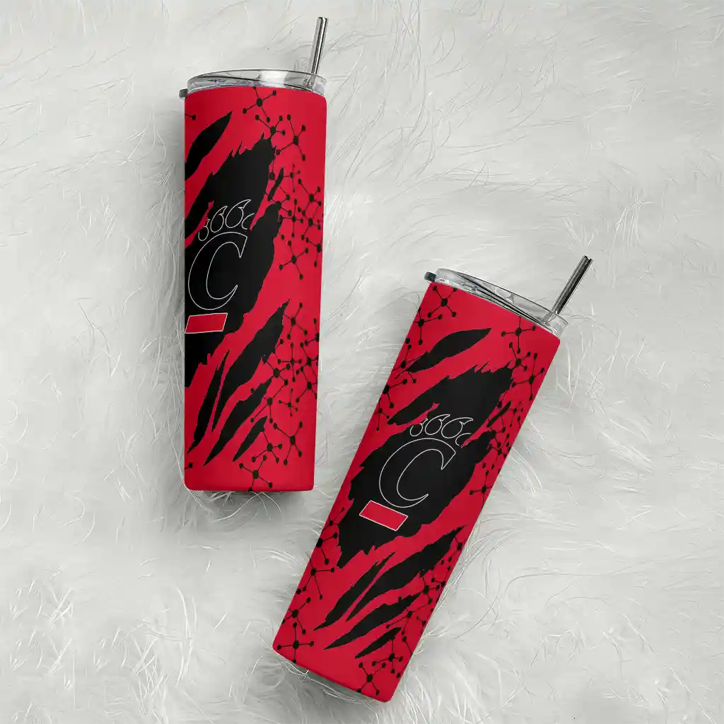 custom-cincinnati-bearcats-star-pop-red-black-skinny-tumbler-top-rated.webp