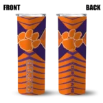 custom-clemson-tigers-camo-texture-orange-skinny-tumbler-best-selling.webp
