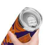 custom-clemson-tigers-camo-texture-orange-skinny-tumbler-best-selling.webp