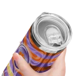custom-clemson-tigers-patterned-waves-orange-skinny-tumbler-best-selling.webp