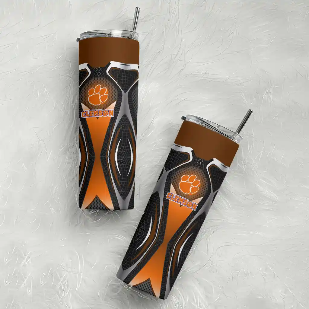 custom-clemson-tigers-superman-emblem-orange-black-skinny-tumbler-top-rated.webp