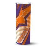 custom-clemson-tigers-web-stripes-orange-white-skinny-tumbler-best-selling.webp