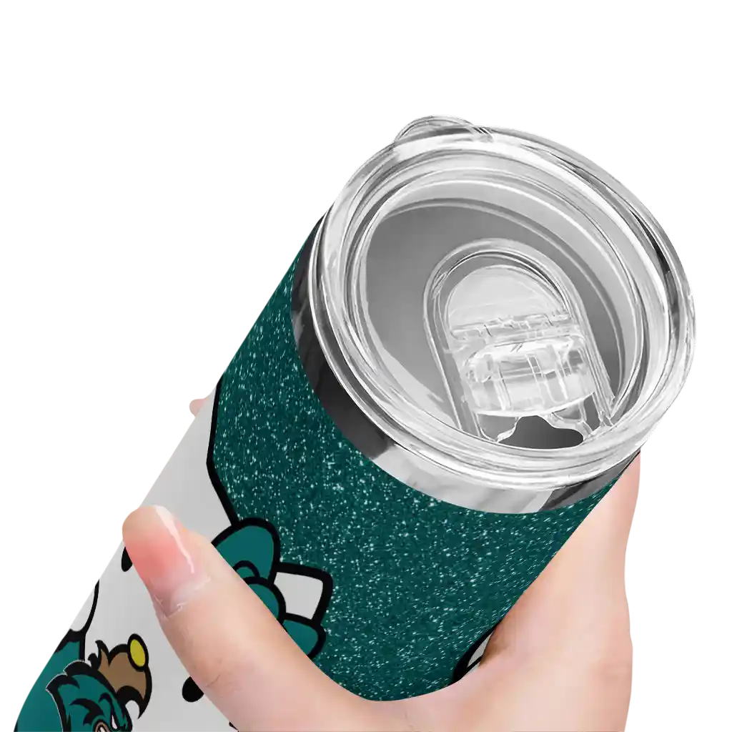 custom-coastal-carolina-chanticleers-hello-kitty-green-black-skinny-tumbler-high-quality.webp