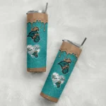custom-coastal-carolina-chanticleers-pixel-fade-green-skinny-tumbler-best-selling-1.webp