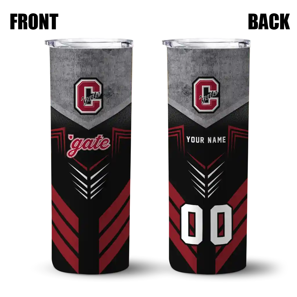 custom-colgate-raiders-hexagon-honeycomb-maroon-black-skinny-tumbler-fashion-forward.webp