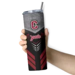 custom-colgate-raiders-hexagon-honeycomb-maroon-black-skinny-tumbler-best-selling.webp
