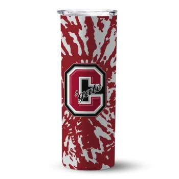 Colgate Raiders Tumber - Custom Metallic Grid Skinny Maroon