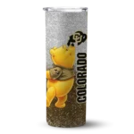 custom-colorado-buffaloes-winnie-the-pooh-gold-gray-skinny-tumbler-best-selling-1.webp