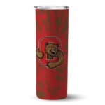 custom-cornell-big-red-metallic-grid-red-skinny-tumbler-best-selling.webp