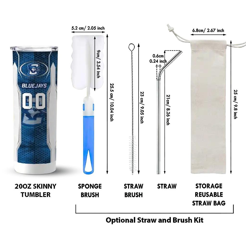 custom-creighton-bluejays-stacked-diamond-blue-skinny-tumbler-new-arrival.webp
