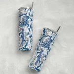 custom-drake-bulldogs-claw-marks-blue-white-skinny-tumbler-best-selling.webp