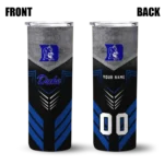 custom-duke-blue-devils-hexagon-honeycomb-blue-black-skinny-tumbler-best-selling.webp