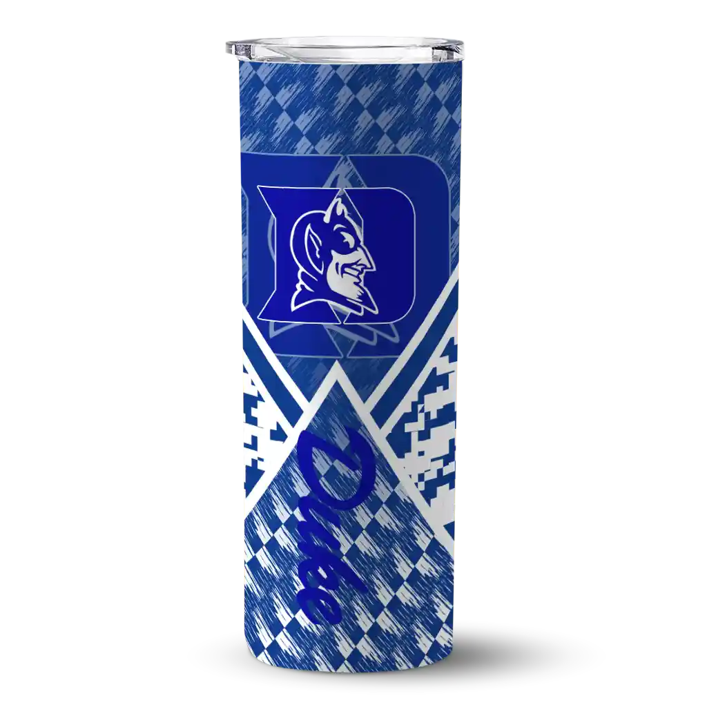 custom-duke-blue-devils-monogram-burst-blue-white-skinny-tumbler-best-selling.webp custom duke blue devils monogram burst blue white skinny tumbler best selling