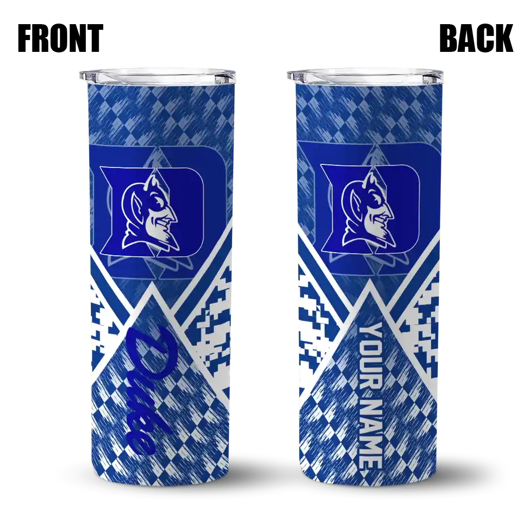custom-duke-blue-devils-monogram-burst-blue-white-skinny-tumbler-fashion-forward.webp