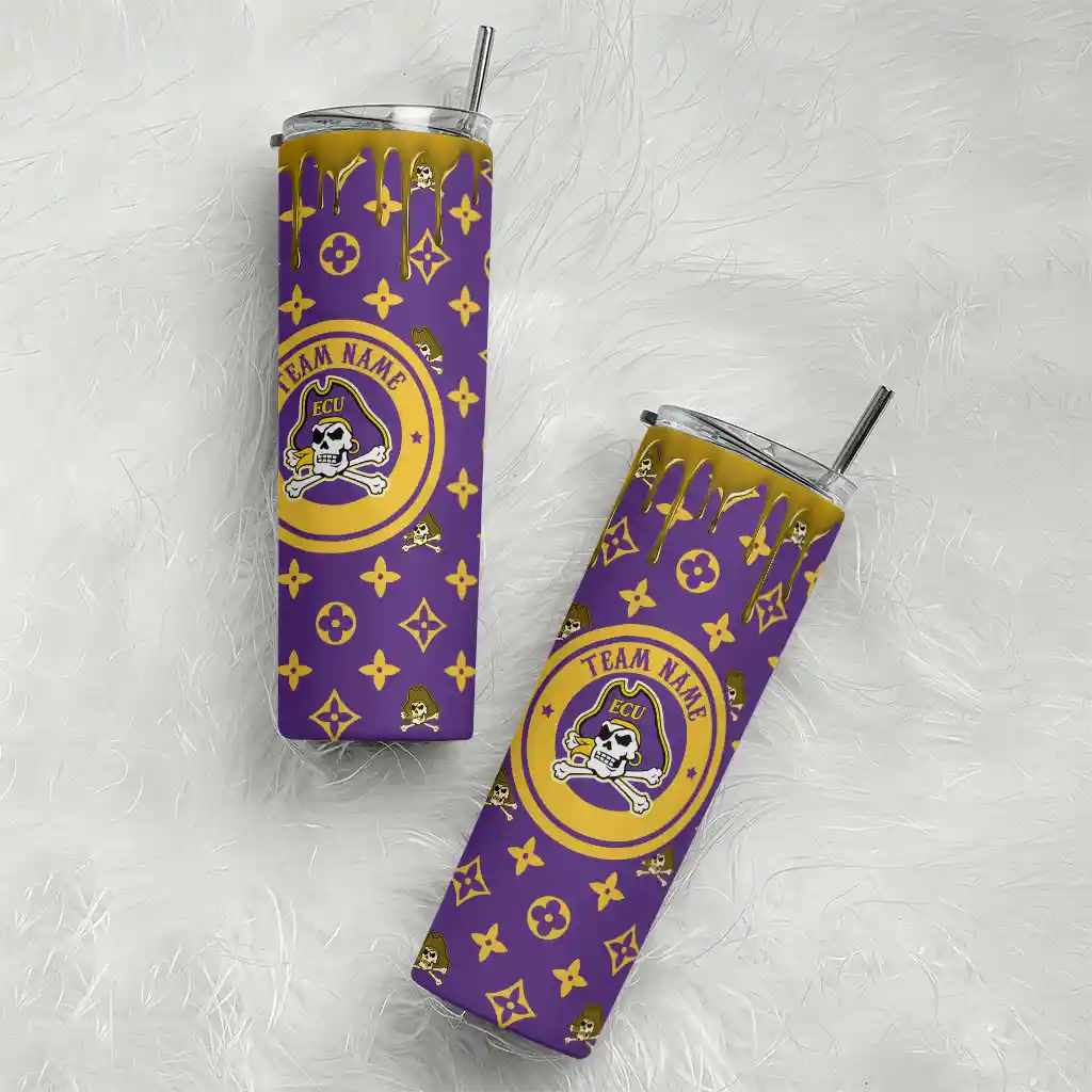 custom-east-carolina-pirates-camo-streak-purple-skinny-tumbler-top-rated.webp