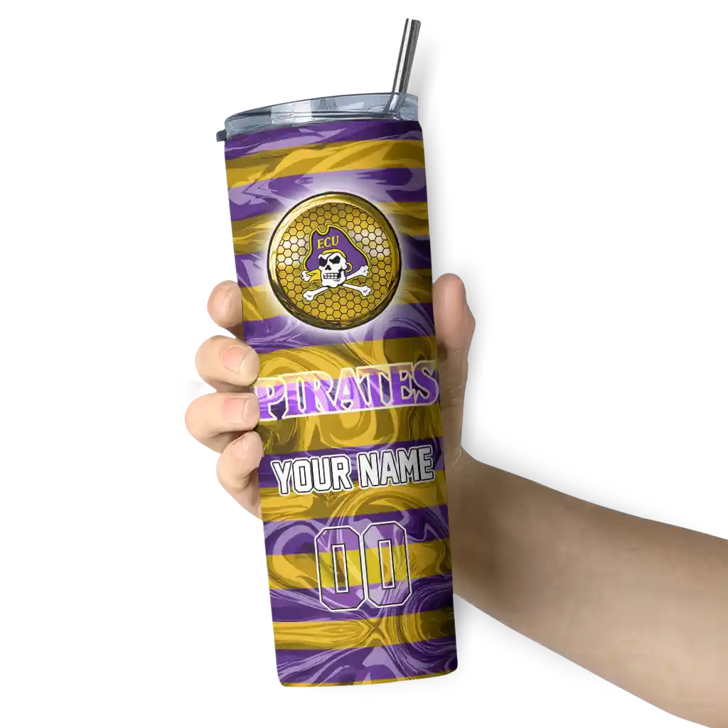custom-east-carolina-pirates-patterned-waves-purple-skinny-tumbler-premium-grade.webp