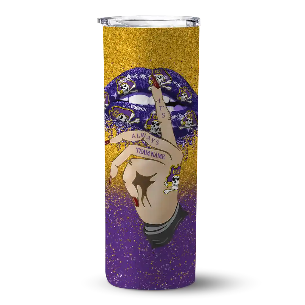 custom-east-carolina-pirates-sparkle-lips-purple-skinny-tumbler-best-selling.webp custom east carolina pirates sparkle lips purple skinny tumbler best selling