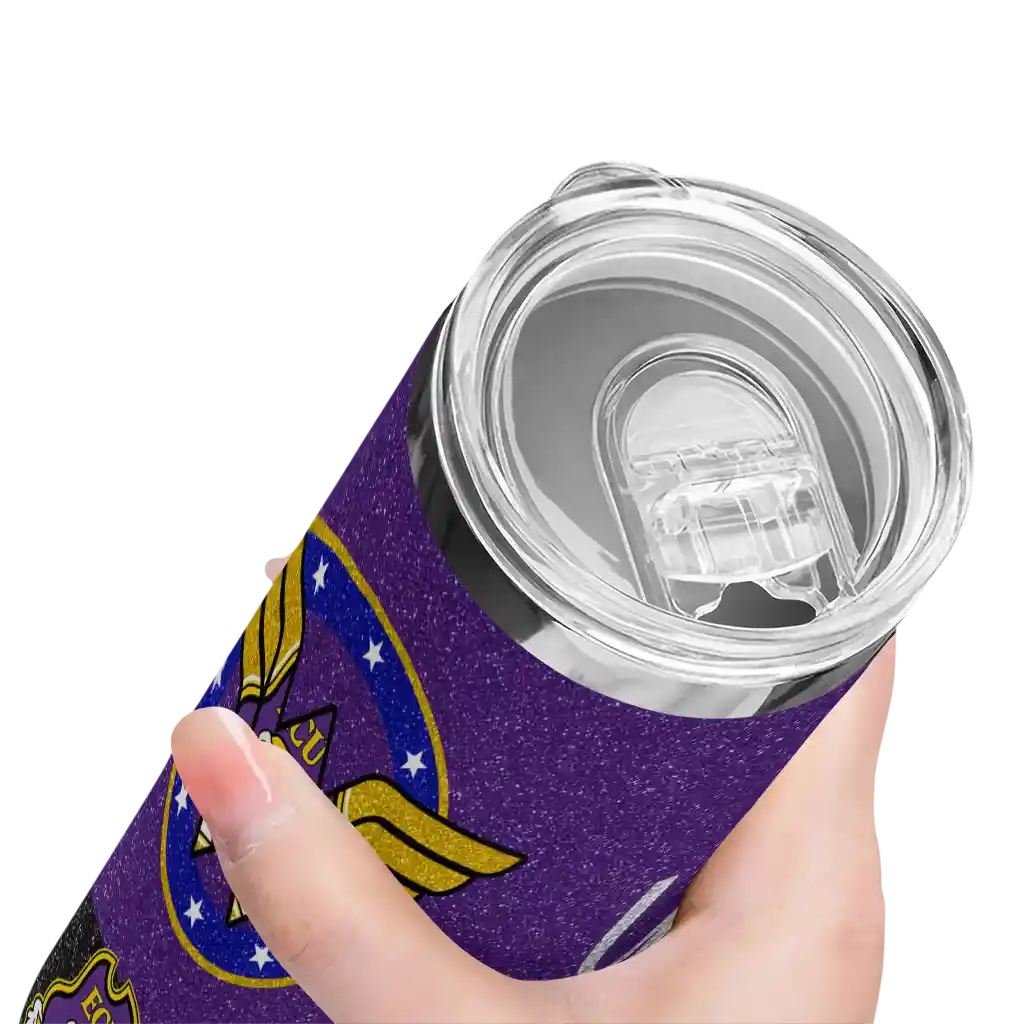 custom-east-carolina-pirates-star-cluster-purple-skinny-tumbler-high-quality.webp