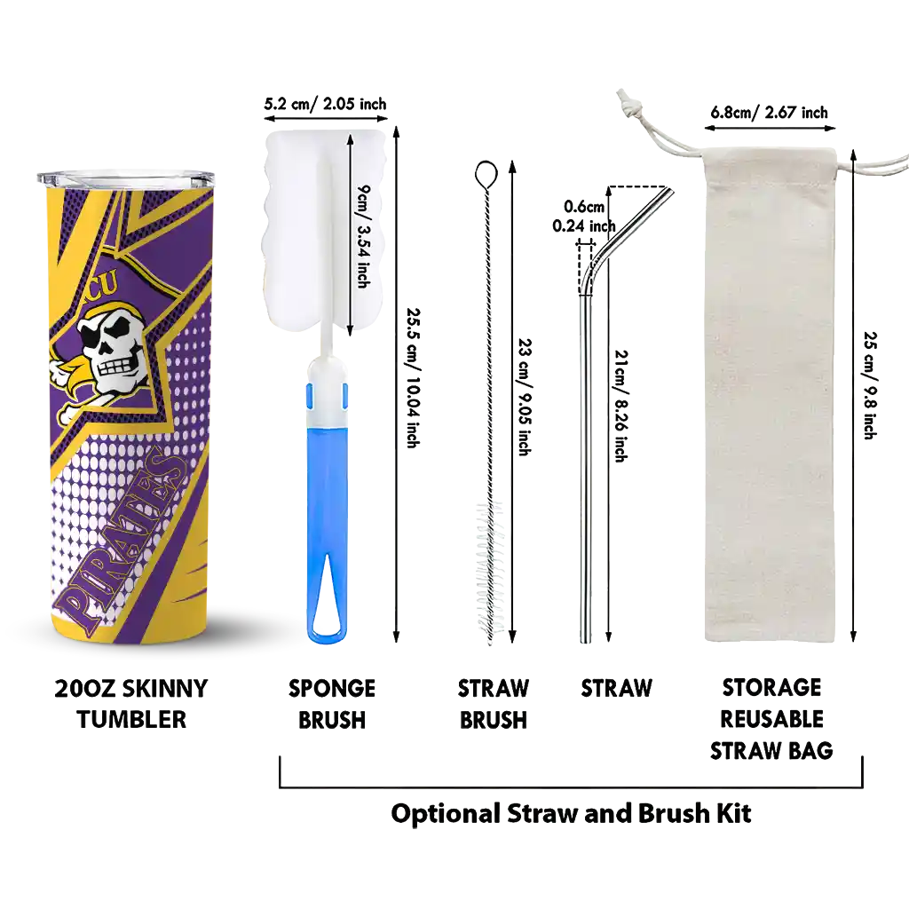 custom-east-carolina-pirates-web-stripes-purple-white-skinny-tumbler-new-arrival.webp