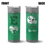 custom-eastern-michigan-eagles-pixel-fade-green-skinny-tumbler-best-selling.webp