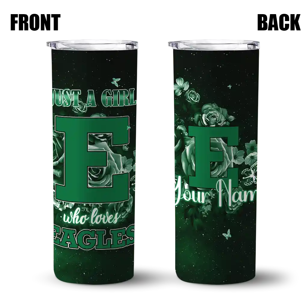 custom-eastern-michigan-eagles-rose-romance-green-black-skinny-tumbler-fashion-forward.webp