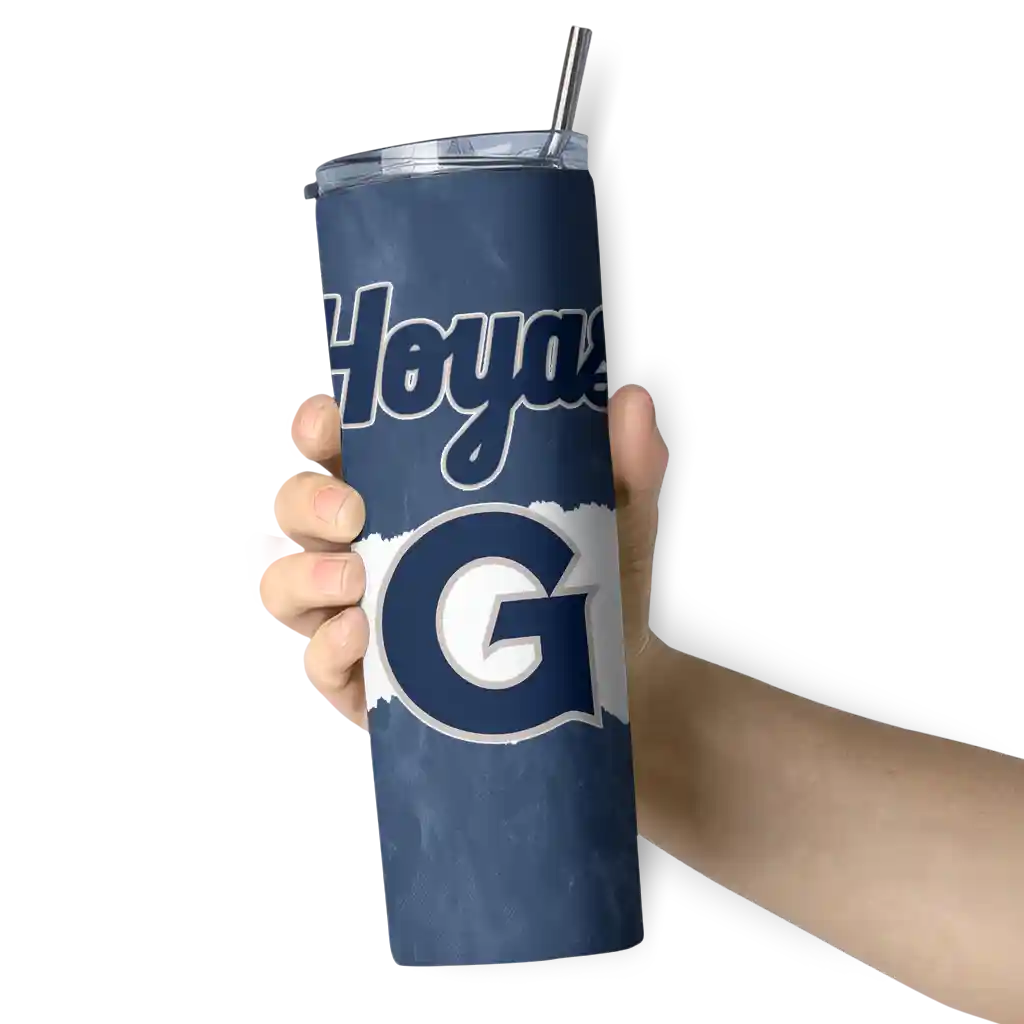 custom-georgetown-hoyas-torn-band-blue-white-skinny-tumbler-premium-grade.webp