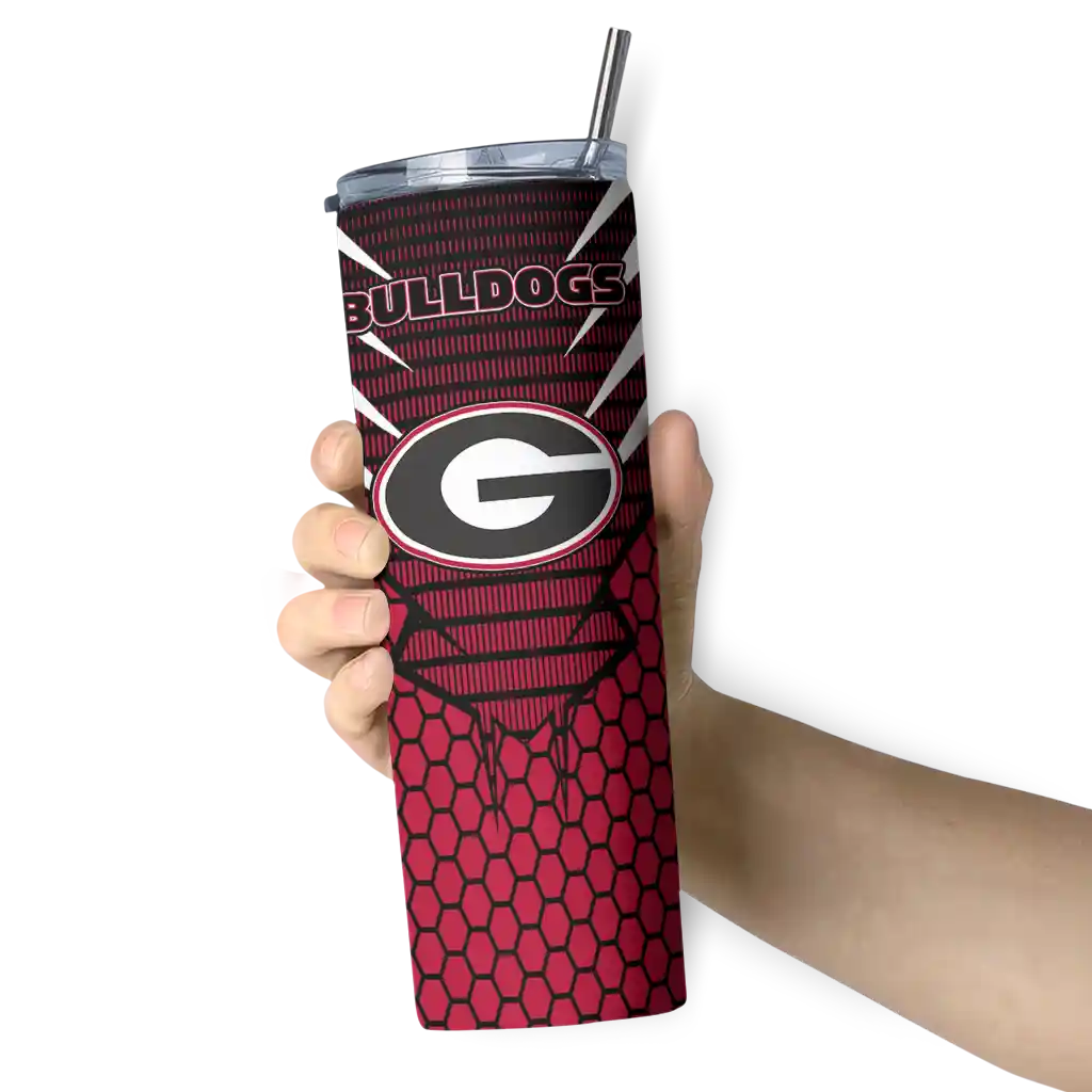 custom-georgia-bulldogs-chevron-stripes-red-skinny-tumbler-premium-grade.webp