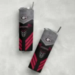 custom-georgia-bulldogs-hexagon-honeycomb-red-black-skinny-tumbler-best-selling.webp