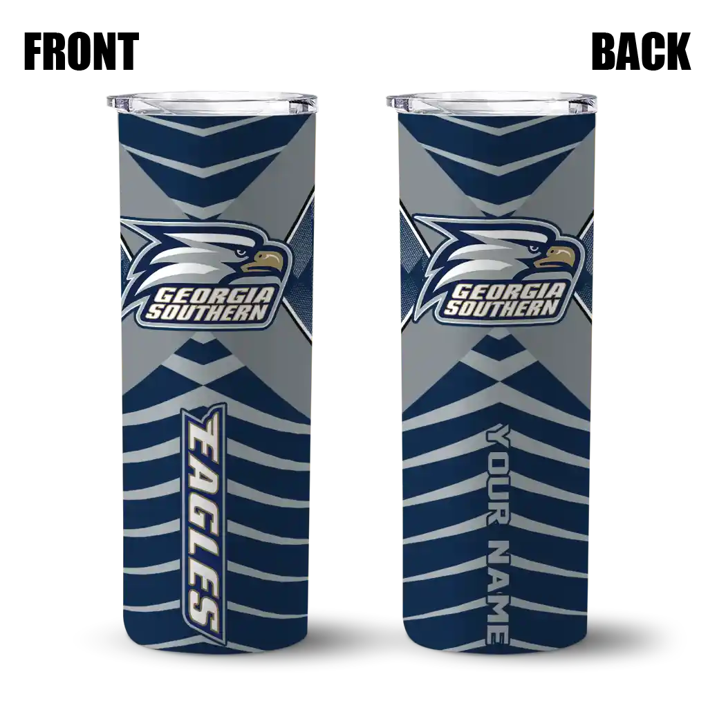 custom-georgia-southern-eagles-camo-texture-blue-skinny-tumbler-fashion-forward.webp