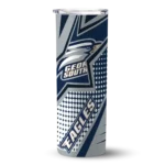 custom-georgia-southern-eagles-web-stripes-blue-white-skinny-tumbler-best-selling.webp
