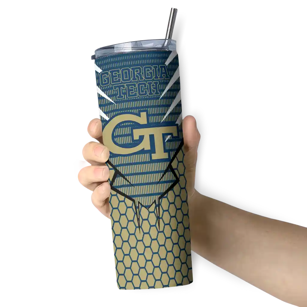 custom-georgia-tech-yellow-jackets-chevron-stripes-gold-skinny-tumbler-premium-grade.webp
