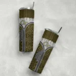 custom-georgia-tech-yellow-jackets-sparkle-drip-gold-skinny-tumbler-best-selling.webp