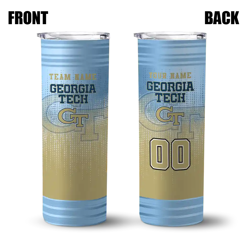 custom-georgia-tech-yellow-jackets-swirl-texture-gold-skinny-tumbler-fashion-forward.webp