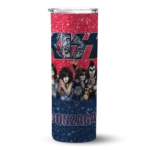 custom-gonzaga-bulldogs-kiss-band-red-skinny-tumbler-best-selling-1-1.webp