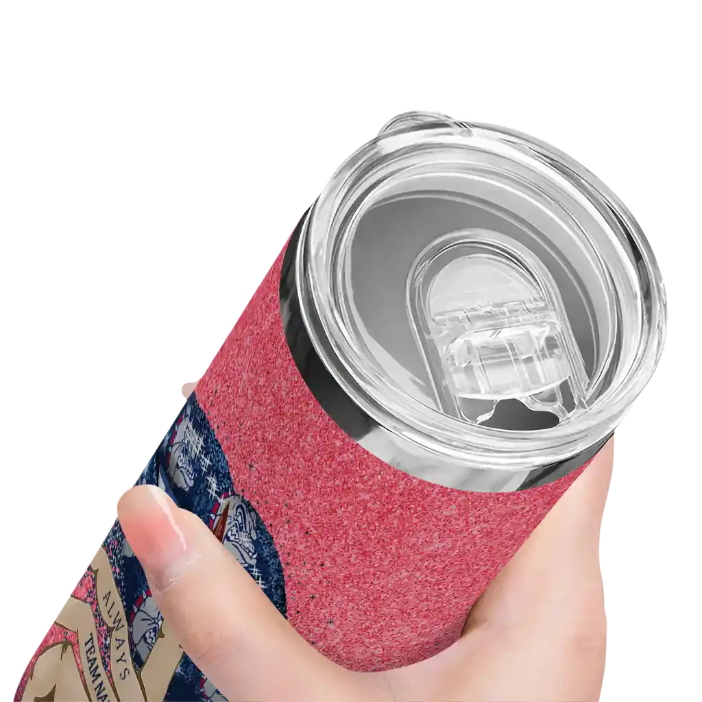 custom-gonzaga-bulldogs-sparkle-lips-blue-skinny-tumbler-high-quality.webp