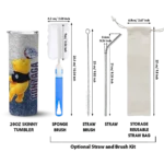 custom gonzaga bulldogs winnie the pooh blue gray skinny tumbler best selling 1.webp