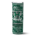 custom-hawaii-rainbow-warriors-chevron-patch-green-skinny-tumbler-best-selling.webp