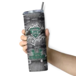 custom-hawaii-rainbow-warriors-chevron-v-green-gray-skinny-tumbler-best-selling.webp