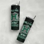custom-hawaii-rainbow-warriors-rose-romance-green-black-skinny-tumbler-best-selling.webp