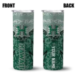 custom-hawaii-rainbow-warriors-spiral-burst-print-green-skinny-tumbler-best-selling.webp