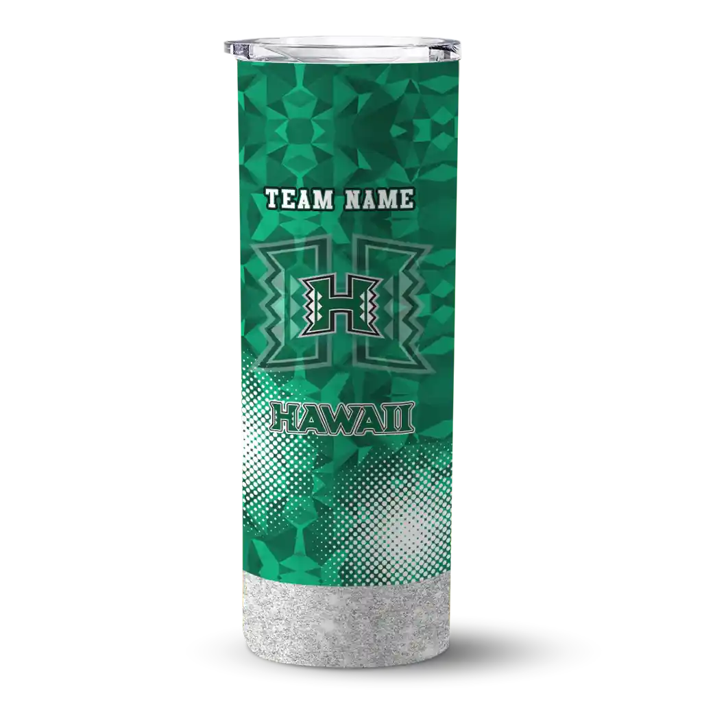 custom-hawaii-rainbow-warriors-starburst-tiles-green-skinny-tumbler-best-selling-2.webp custom hawaii rainbow warriors starburst tiles green skinny tumbler best selling 2