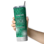 custom-hawaii-rainbow-warriors-starburst-tiles-green-skinny-tumbler-best-selling-2.webp