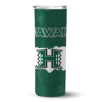 custom-hawaii-rainbow-warriors-torn-band-green-white-skinny-tumbler-best-selling.webp
