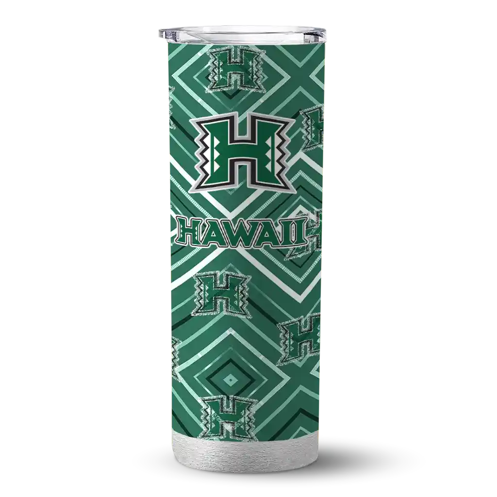custom-hawaii-rainbow-warriors-zipper-leopard-green-skinny-tumbler-best-selling.webp custom hawaii rainbow warriors zipper leopard green skinny tumbler best selling