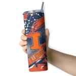 custom-illinois-fighting-illini-helmet-clash-blue-skinny-tumbler-best-selling.webp
