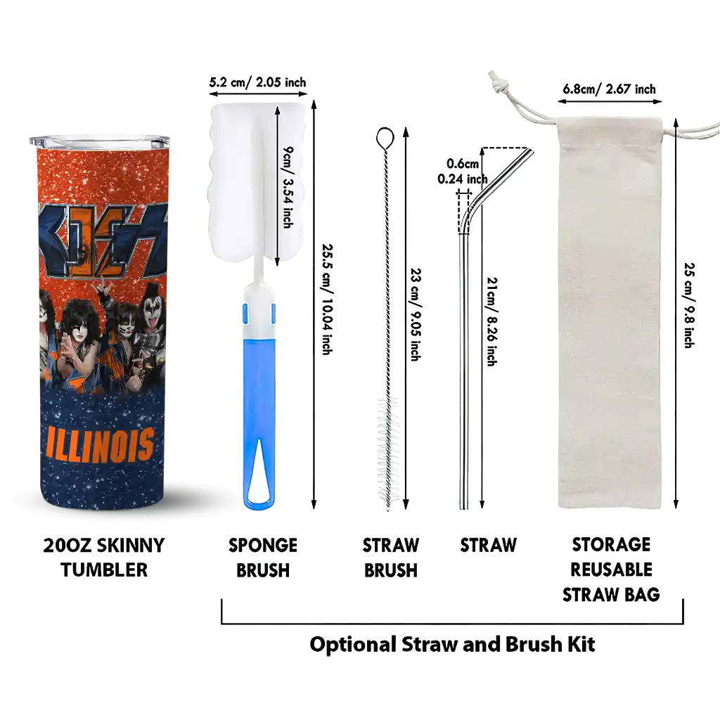custom-illinois-fighting-illini-kiss-band-orange-skinny-tumbler-new-arrival.webp